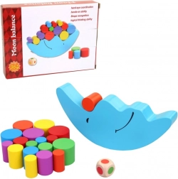 Dřevěné válečky s Měsícem