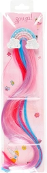Sponka do vlasů s duhou a barevnými prameny Souza!