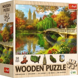 Dřevěné puzzle Central Park New York