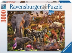 Ravensburger puzzle Africká zvířata 3000 ks