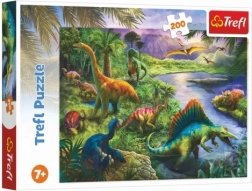 Puzzle trefl draví dinosauři 200 dílků