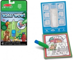 Kouzelné malování vodou zvířátka omalovánky s vodním štětcem