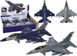 Model letadla s třecím pohonem modrý nebo šedý