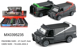 Kovový auto transportér s funkcí pull-back