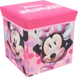 Skládací úložný box a taburet Minnie Mouse Cozy Noxxiez