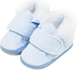 Kojenecké zimní capáčky New Baby modré 0–3 měsíce