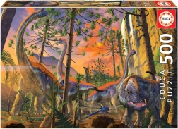 Puzzle EDUCA zvědavý dino – 500 dílků
