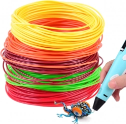 Náhradní náplně do 3D pera – sada 5 barev – Varianta A