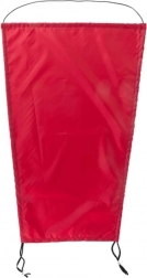 sluneční clona na kočárek new baby basic červená