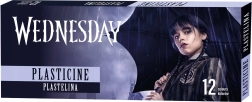 Plastelína ASTRA 12 barev WEDNESDAY