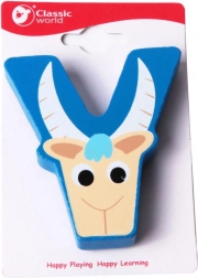 Classic World Dřevěné písmeno Y