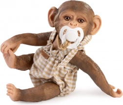 Realistická opička miminko s celovinylovým tělem 32 cm