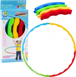 Hula hoop barevný skládací 60 cm