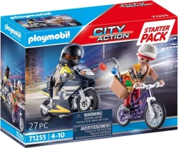 PLAYMOBIL City Action startovací sada: jednotka speciální policie se zlodějem šperků