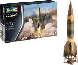 Plastikový model německé rakety A4/V2