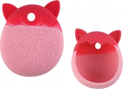 Silikonové růžové pouzdro na Tamagotchi ve tvaru kočky