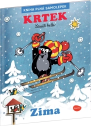 Krtek a zima - kniha samolepek