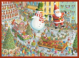 Ravensburger puzzle přichází Vánoce, 500 dílků