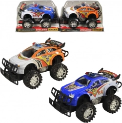 Policejní terénní auto v barevné variantě