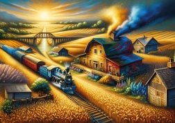 Puzzle Podzimní cesta 260 dílků