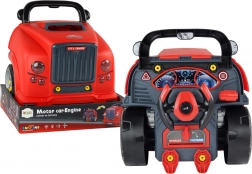 Červená dílenská dětská hračka - rozebírací náklaďák