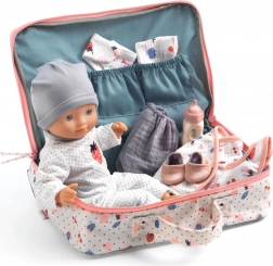 Dárkový kufřík s panenkou Vanille DJECO
