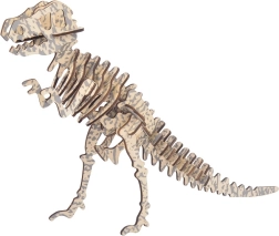 Dřevěné 3D puzzle Tyrannosaurus
