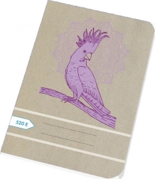 Sešit A5 20 listů čistý recyklovaný – Papírny Brno Papoušek