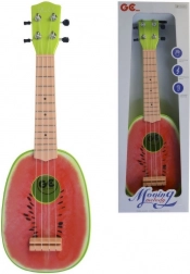 Dětské ukulele MaDe červené 54 cm