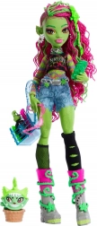 panenka Monster High venus mcflytrap s koťátkem chewlian