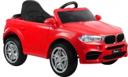 Červené elektrické autíčko pro děti