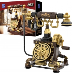 Stavebnice PANTASY Retro telefon s pohyblivými doplňky
