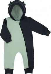 Teplákový overal s kapucí Nicol Olaf pro miminko