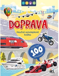 Naučná samolepková knížka Doprava 6+