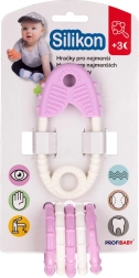 Silikonové kousátko Špendlík s přívěsky