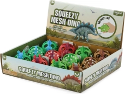 Mačkací dinosaurus antistresová hračka se síťovanými bublinkami