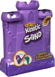 kinetic sand – kufřík hrad