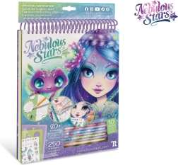 Nebulous Stars kreativní sketchbook Nenuphia