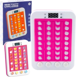 Elektronická hra Rytmus ovoce Světla Zvuky Růžová