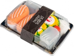 Sushi dárkový set – bláznivé ponožky a gumičky do vlasů