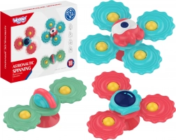 woopie baby spinner s přísavkou – sada 3 ks gryzátek