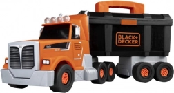 Kamion s nářadím a vrtačkou BLACK+DECKER, stavebnice pro děti 43 cm