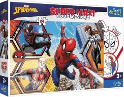 Oboustranné puzzle Spider-Man Super Maxi 24 dílků