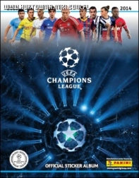 Panini album UEFA Champions League 2013/2014 – sběratelské album na samolepky