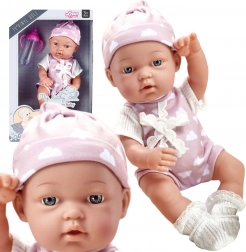 woopie royal roztomilé miminko v růžovém oblečku 36 cm