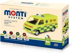 Stavebnice Monti System Ambulance Renault Trafic model 1:35