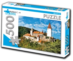 Puzzle Křivoklát turistická edice 500 dílků