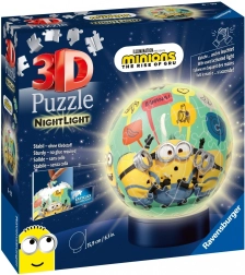 3D puzzle svítící koule MINIONS od Ravensburger