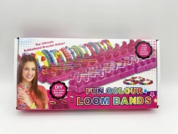 Kreativní sada na výrobu náramků LOOM BANDS – 600 ks