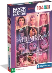 Clementoni puzzle K-Pop Demon Hunters SuperColor 104 dílků